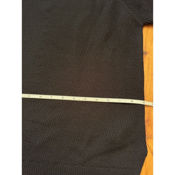 Athleta Hanover V Neck Sweater Gray Merino Wool Blend Women’s Size Medium MINT! - Picture 8 of 10